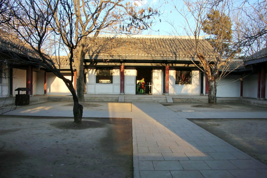 孟姜女庙孟宅庭院