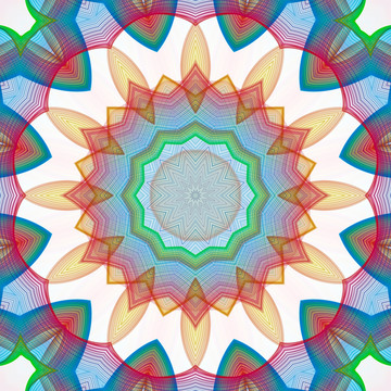 幾何花型花紋