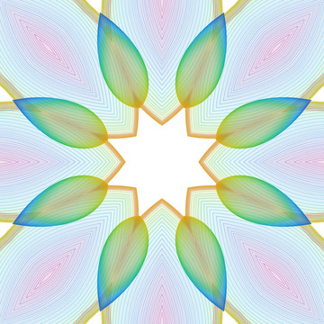 幾何花型花紋