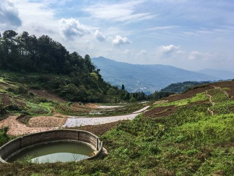 山村风光