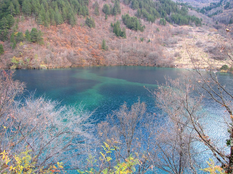 九寨沟风光高清摄影