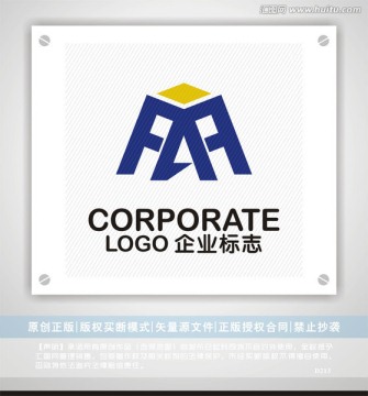 FA字母logo