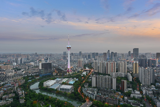 成都339电视塔夜景 高清