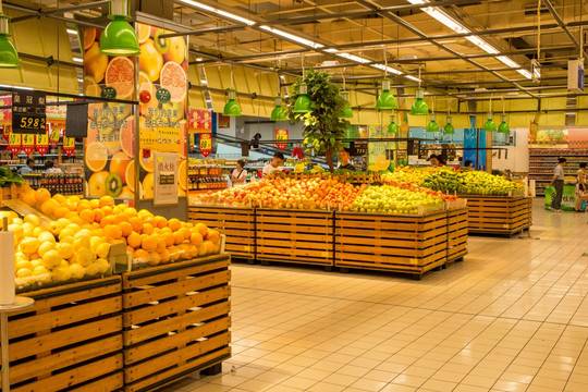 水果超市 超市内景