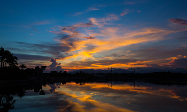 火烧云 晚霞 夕阳