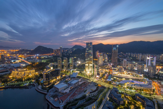 深圳全景夜景