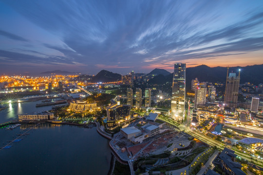 深圳全景夜景