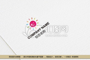 太陽LOGO設計