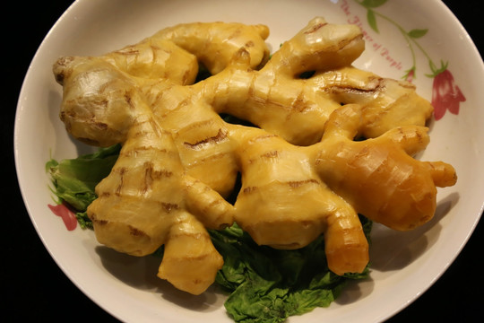 石雕菜生姜