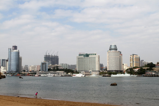 厦门 城市海岸 海滨