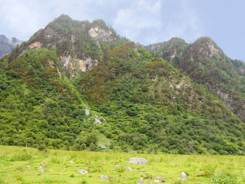 高原群山 山地风光