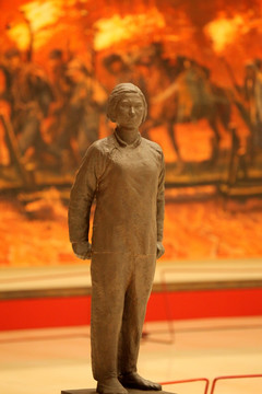 雕塑 中国国家博物馆 刘胡兰