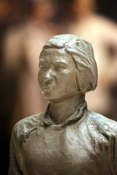 雕塑 中国国家博物馆 刘胡兰