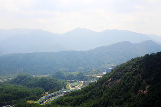 黄山石门峡风光