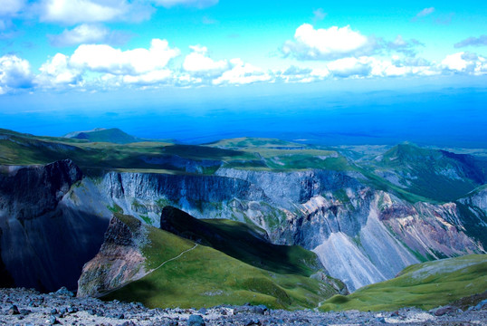 火山口地貌