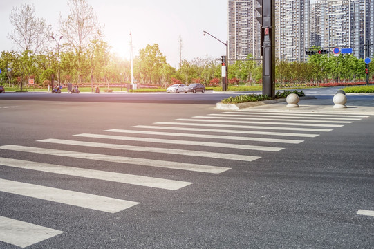 道路和人行道