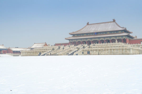 故宫雪景