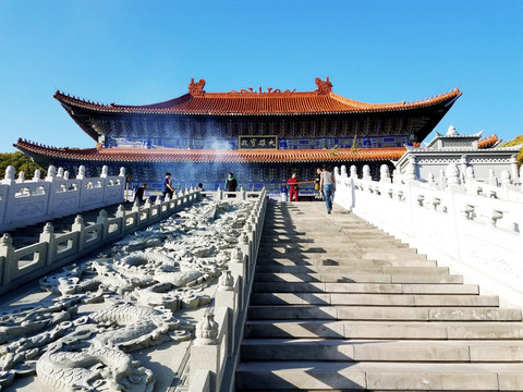 正觉寺 佛教 建筑 敦化 公园