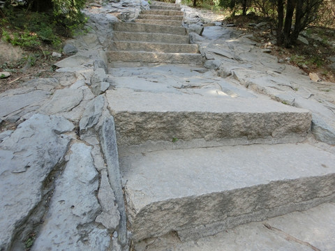 登山道 登山路 青石台阶