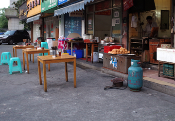 街边早餐店