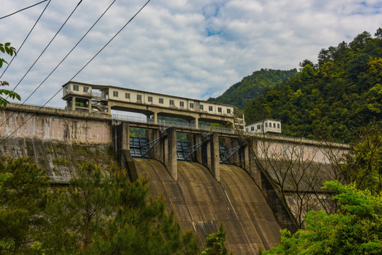 茶山湖水坝