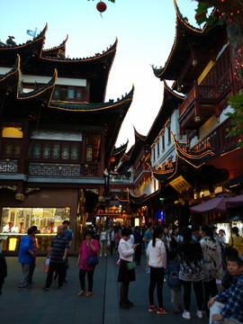 上海 建筑 寺庙 旅游 风光