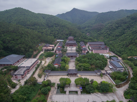 黄江镇芙蓉寺全景