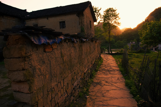 乡村土房 风景