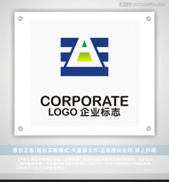 EA字母logo