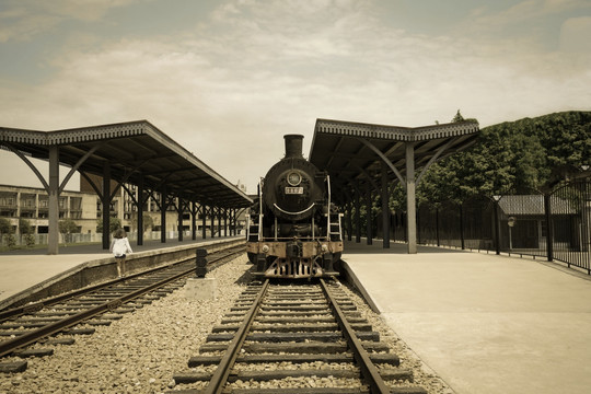 老火车站 高清老照片
