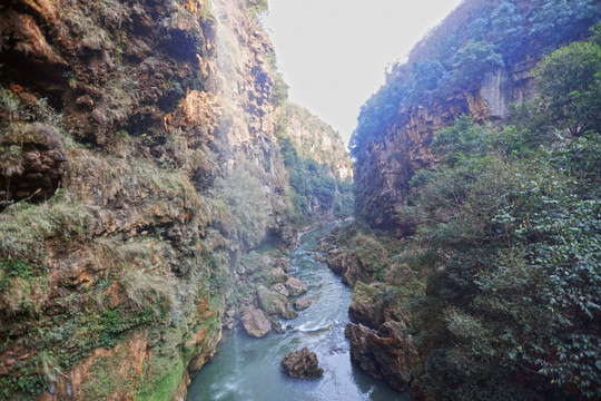 马岭河峡谷