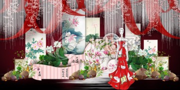 新中式婚禮主題