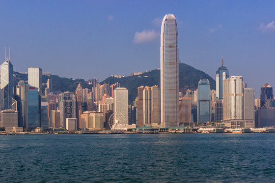 香港维港和国际金融中心