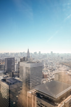 鸟瞰日本东京