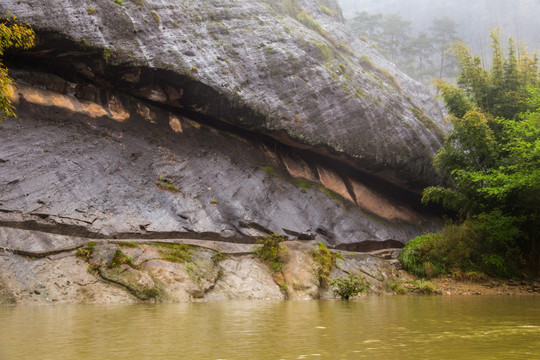 武夷山 漂流 烟雨