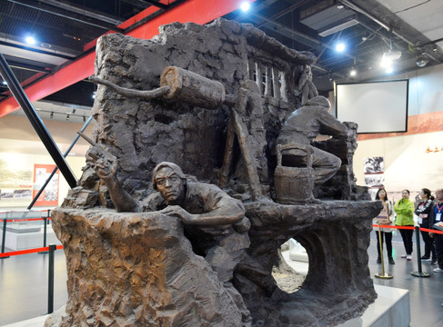 碉堡雕塑