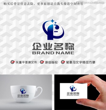 字母FX星科技logo