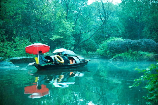 绍兴柯岩鉴湖风景区