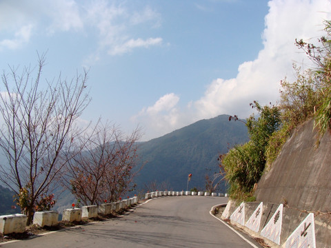 南投县山路