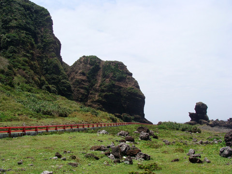 兰屿鳄鱼岩