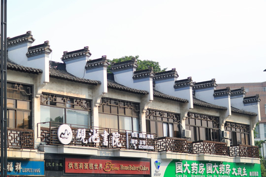 扬州马头墙建筑