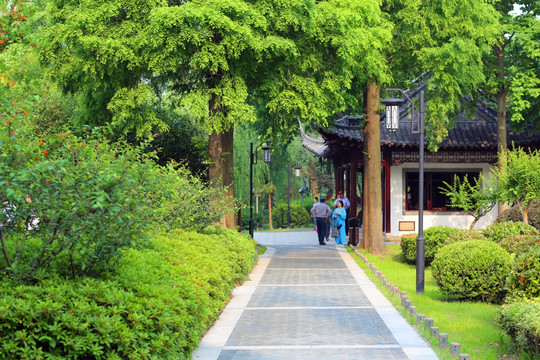 扬州荷花池公园