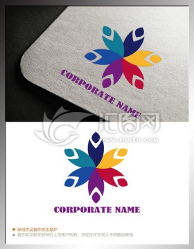 花標志 企業(yè)LOGO