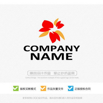 鮮花LOGO設(shè)計(jì)