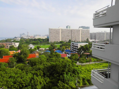 芭提雅海边建筑