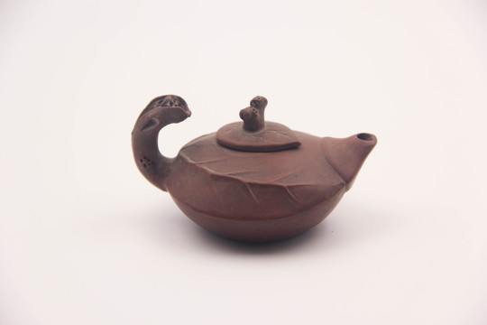 叶子形状茶壶