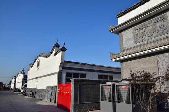 唐语砖雕徽派建筑