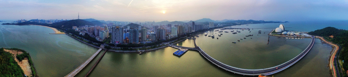 珠海香炉湾全景