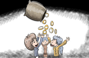月嫂保姆家政就業(yè)財富創(chuàng)業(yè)漫畫