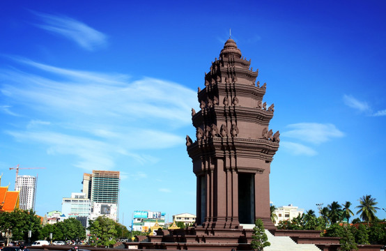 柬埔寨金边独立塔